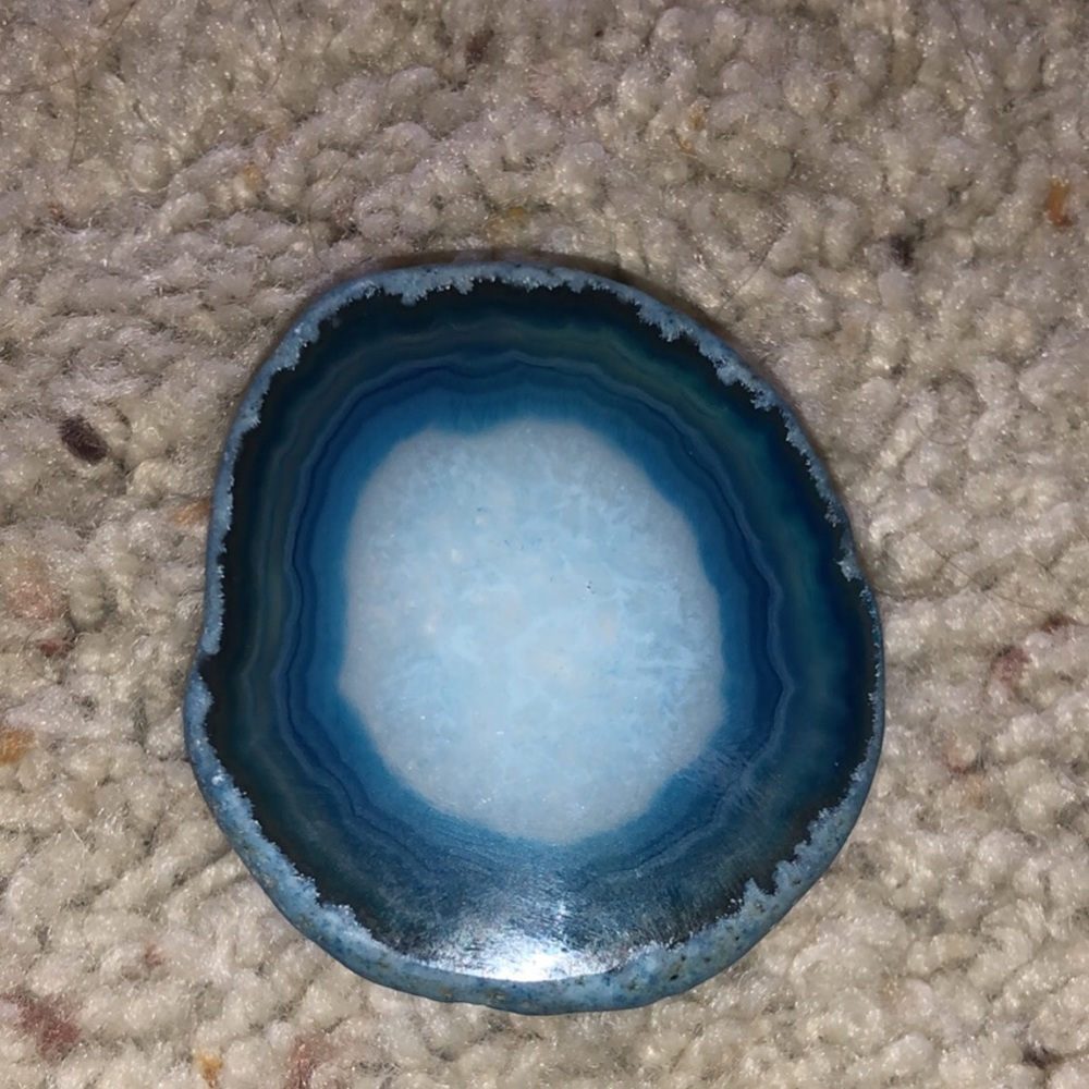 Agate phone grip